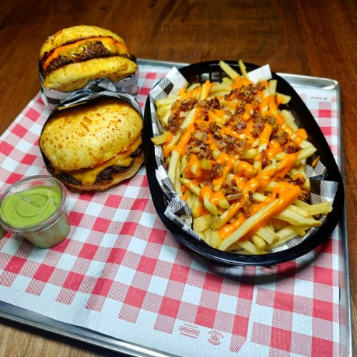 COMBO DOUBLE CHEESE CLASICO PARA 2