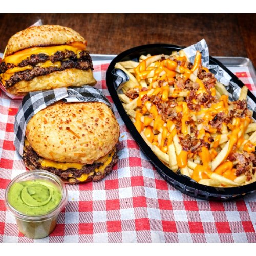 COMBO DOUBLE CHEESE DOBLE PARA 2