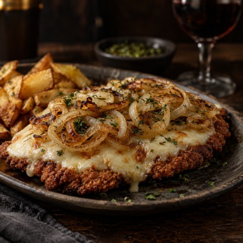 Milanesa Cebolla & Queso